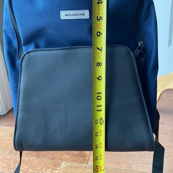 Moleskine Nomad City Collection Medium  Backpack Blue Black - Picture 10 of 13